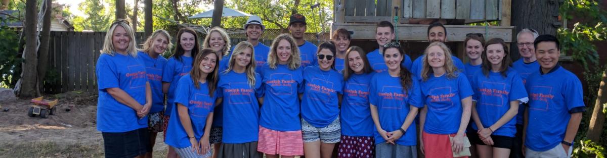 A team photo of the Guelph Family Health Study