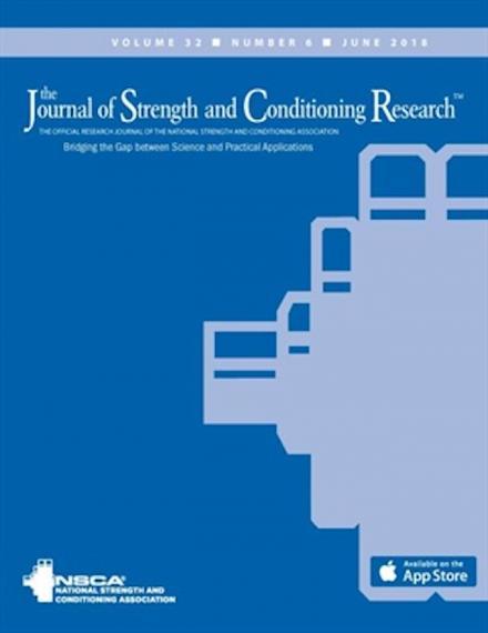 An image of the current issue of the Journal of Strength & Conditioning