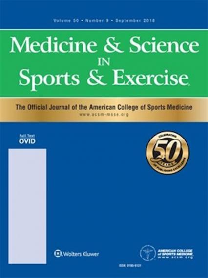 An image of the September 2018 cover of Medicine & Science in Sports & Exercise