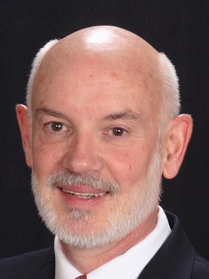 A photograph of Dr. Michael McBurney