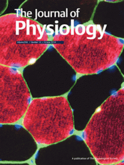 An image of the current issue of the Journal of Physiology