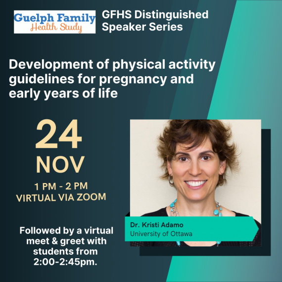 GFHS Distinguished Speaker Seminar Poster