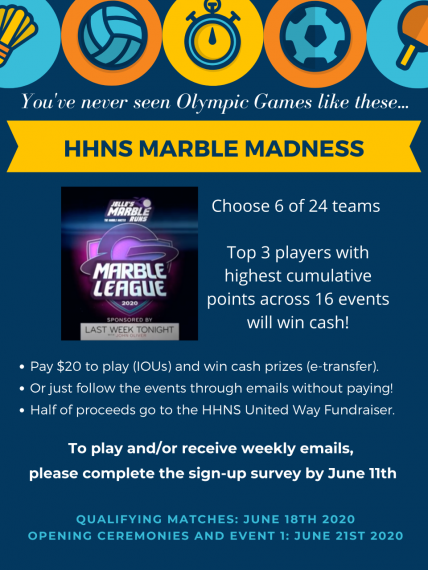 HHNS Marble Madness Poster