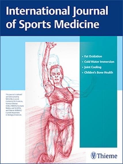 An image of the cover of the International Journal of Sports Medicine