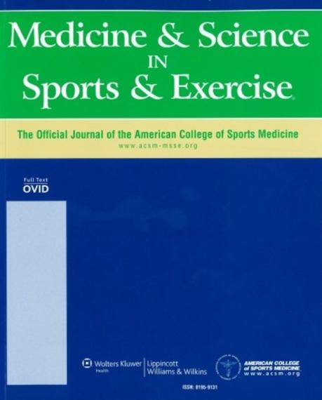 An Image of the cover of The Journal Medicine & Science in Sports & Exercise