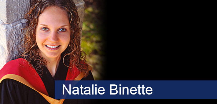 Natalie - Biomedical Student profile
