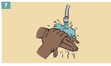 Clean your hands immediately after removing gloves.