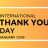 Text reads "International Thank You Day January 11th"
