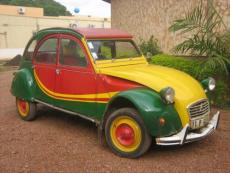 2CV multicolore