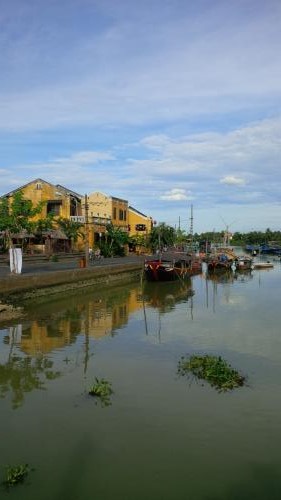 Hoi An - a view from the restaurant