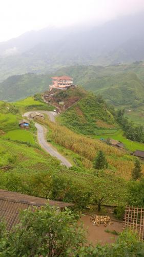 Sapa village of Cat Cat - view