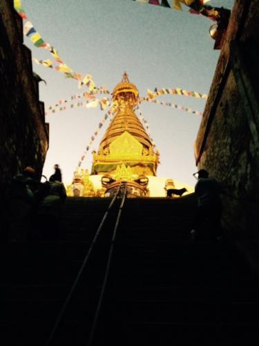 Stupa at temple