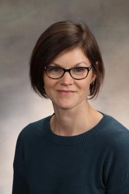 Portrait shot of Dr. Sarah Alderman
