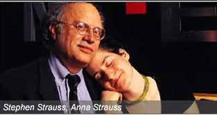 Stephen Strauss with daughter, Anna Strauss