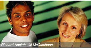 Richard Appiah, Jill McCutcheon