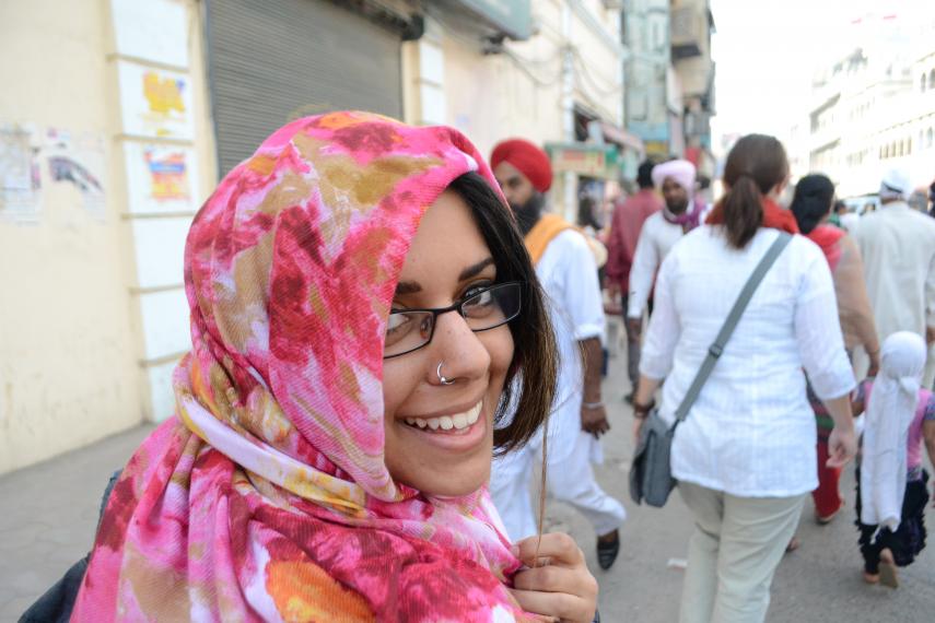 Guelph student in India