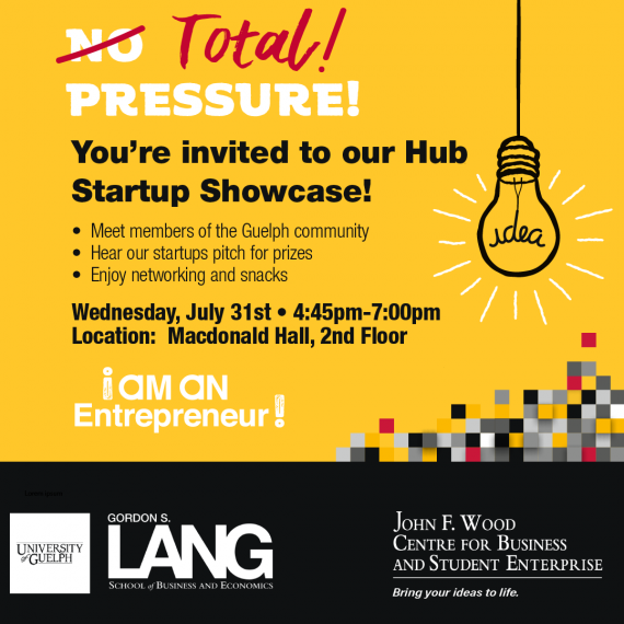 Total Pressure! You're invited to the Hub Startup Showcase