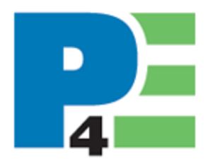 P4E logo