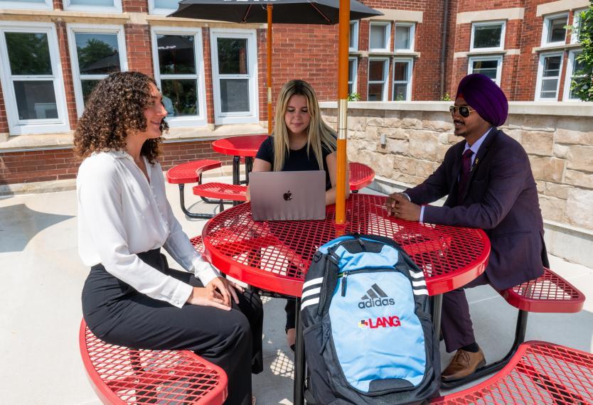 Students at Macdonald Hall