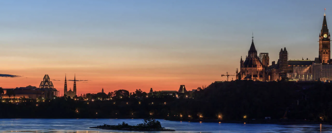 Parliament Hill Ottawa Sunrise