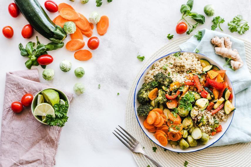 Vegetables in a bowl