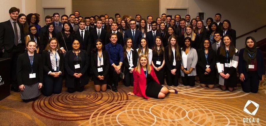 University of Guelph DECA U students