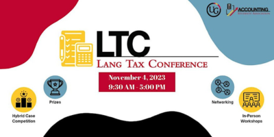 Lang Tax Conference Promo