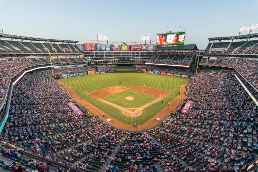 photo of crowded baseball stadium