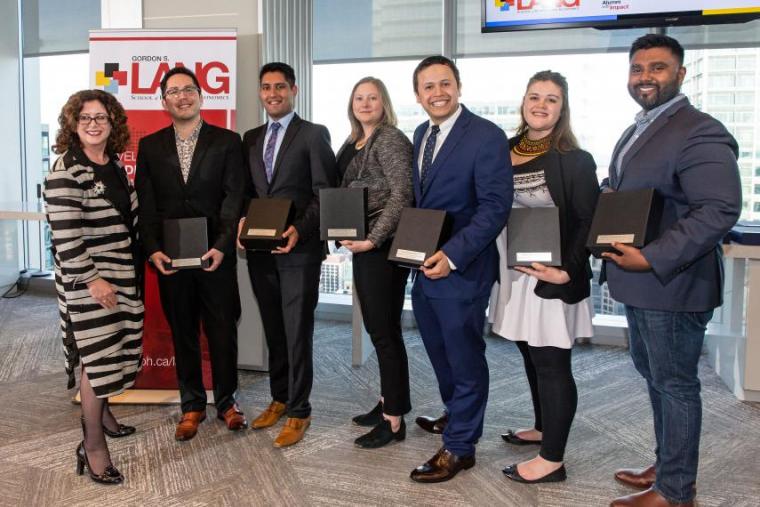 Lang 10x10 Alumni With Impact Award Recipients