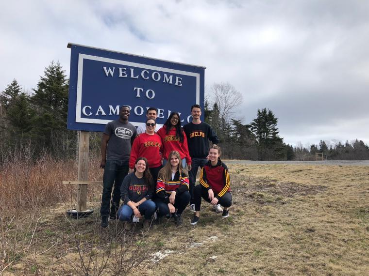 Students in Campobello Island