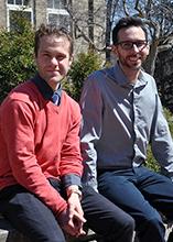 Prof. Sean Lyons and PhD Candidate Josh LeBlanc