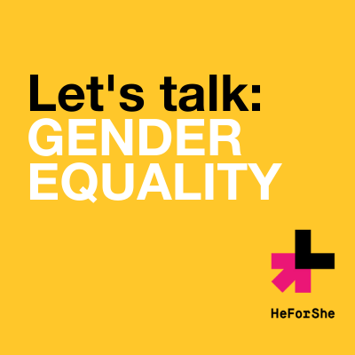 Let's talk: gender equality