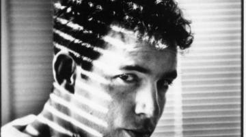 Douglas Coupland in black and white