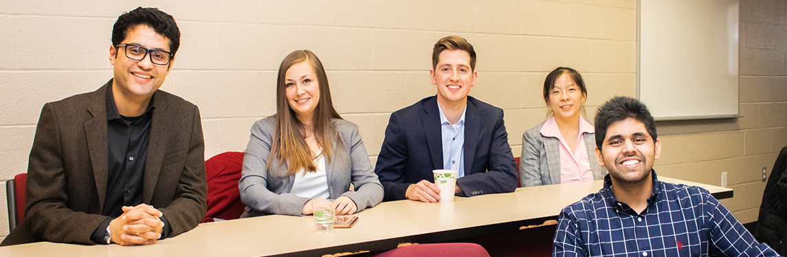 graduate students at lang macdonald hall