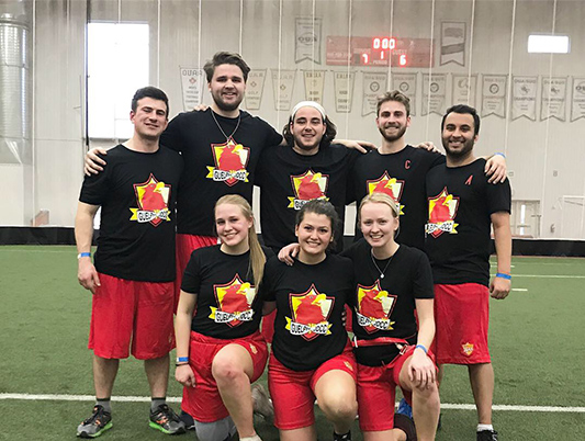 JDCC Guelph Flag Football team