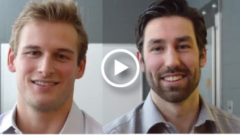 Dan and Jordan connect with potential employers