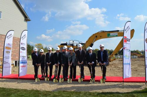 Photo of groundbreaking ceremony