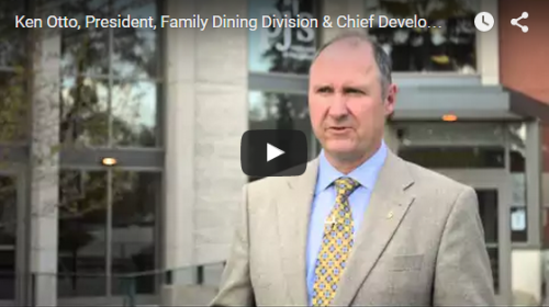 Screen shot of Ken Otto in front of Macdonald Stewart Hall. Link to full video.