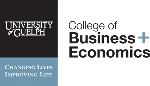 College of Business and Economics logo and link to homepage.