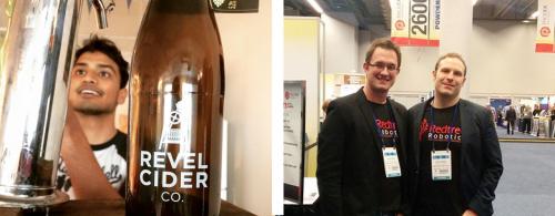 Revel Cider Founder and Redtree Robotics Founders