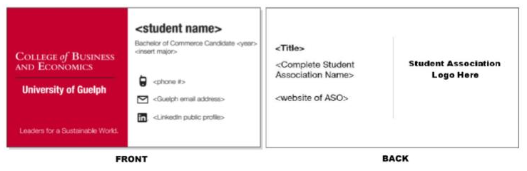 Ordering Student Business Cards