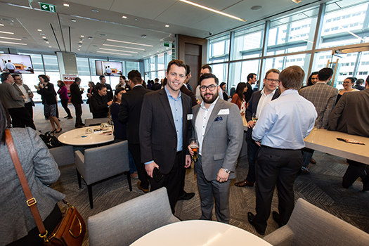 Alumni at Gryphons on Bay Street