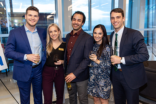 Alumni at Gryphons on Bay Street