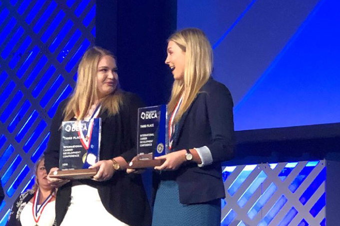 Lang students winning at DECA