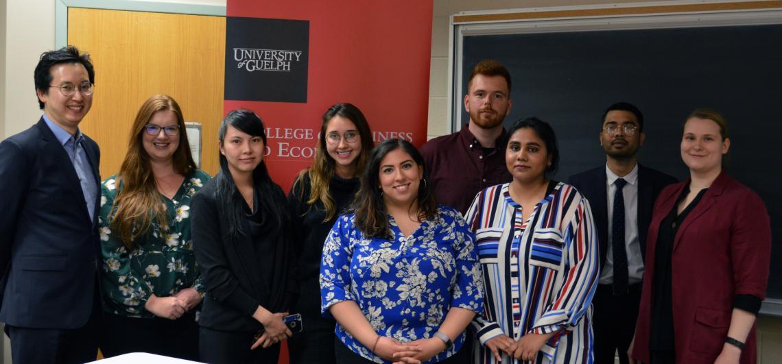 Group of CBE student competitors