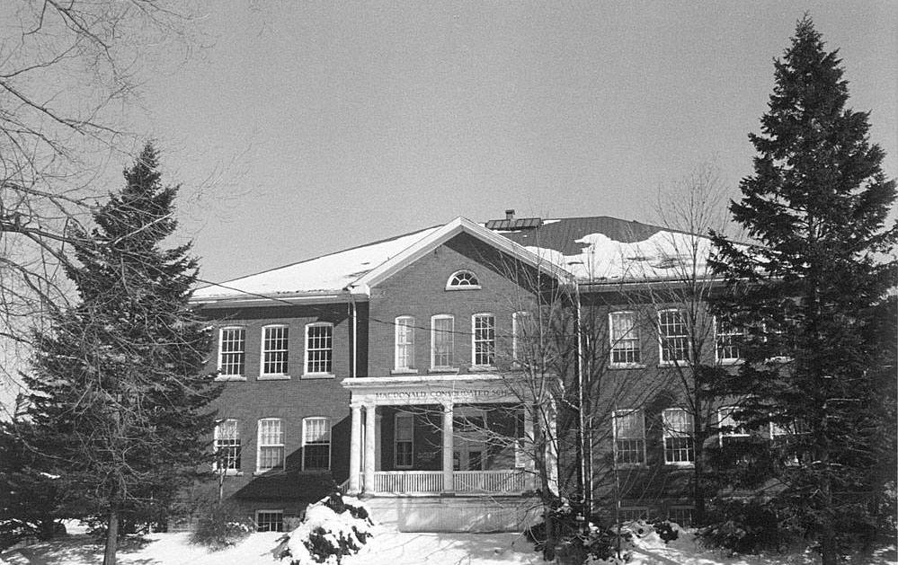 Macdonald Consolidated School 1930