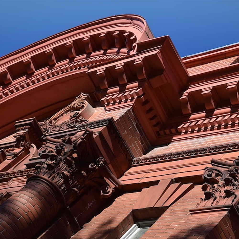 Macdonald Institute's beautiful red brick