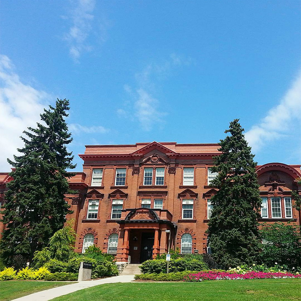 Macdonald Institute in the summer