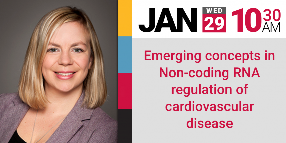 Dr. Rayner - Emerging concepts in Non-coding RNA regulation of cardiovascular disease, Jan 29th, 10:30 AM (2020)
