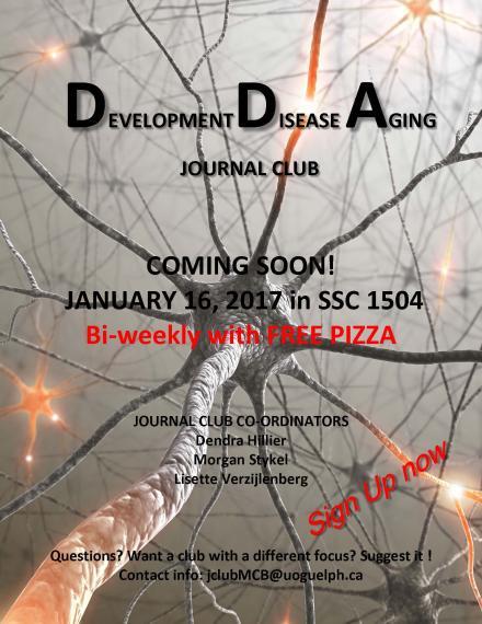 Disease, Development, and Aging (DDA) Journal Club